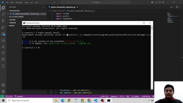 PROGRAM UNTUK MENAMPILKAN HOSTNAME, IP ADDRESS, MAC ADDRESS, DAN BANDWIDTH смотреть онлайн