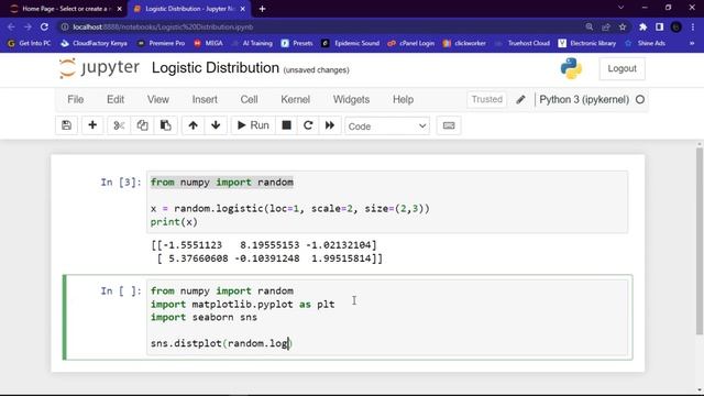 NumPy RANDOM | LESSON 9 | LOGISTIC DISTRIBUTION смотреть онлайн