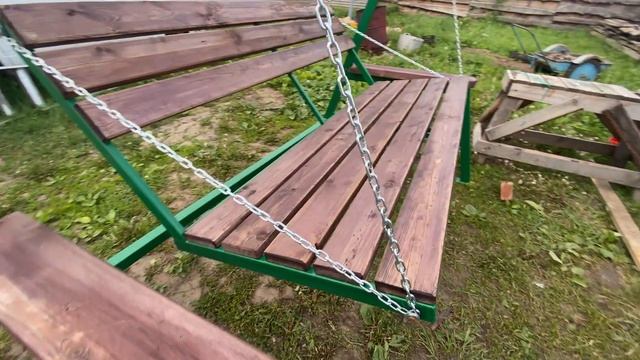 САДОВЫЕ КАЧЕЛИ СВОИМИ РУКАМИ. ПОЛНЫЕ РАЗМЕРЫ И ИНСТРУКЦИЯ 4К смотреть онлайн