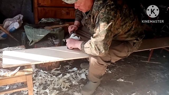 Смогу или нет, и что получиться!!! Лыжи охотничьи делаю сам!!! Часть 1. смотреть онлайн