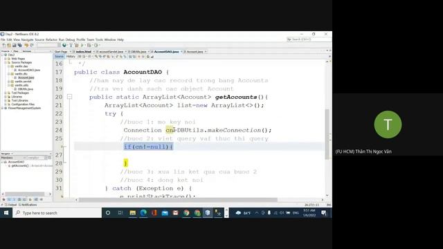 Java Web Servlet đại học FPT - Bài 2 - Conect SQL смотреть онлайн