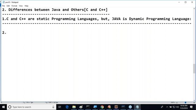 Learn Core Java Online Training by Nagoor Babu Sir On 23-07-2018 @ 10AM смотреть онлайн