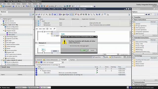 PART 1 : SCADA TIA PORTAL V14 Wincc Webnavigator Web server and Web UX access by Smart phone or PC смотреть онлайн