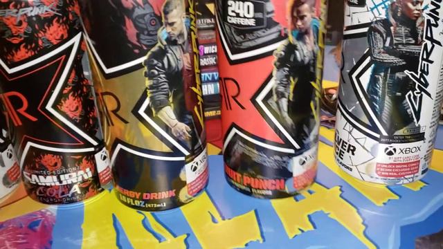 Cyberpunk 2077 Rockstar Energy Drink - All Cans All Characters - Rockstar Cyberpunk смотреть онлайн