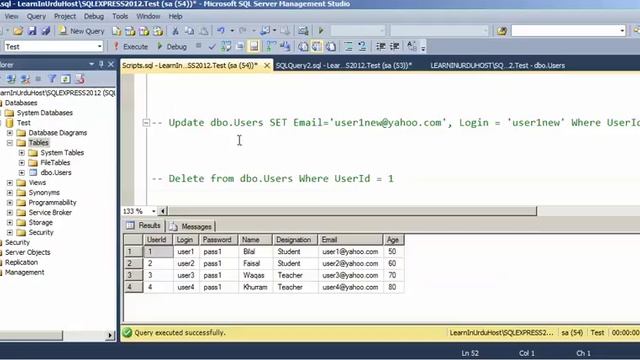 Part 10 - Databases - DDL, DML Examples смотреть онлайн