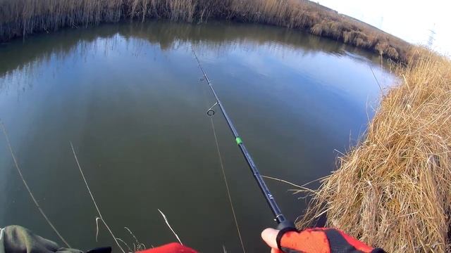 Зимний спиннинг с берега река Здвиж смотреть онлайн