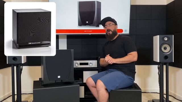 JBL SUB 550P Subwoofer Review. Possible low budget champ. смотреть онлайн