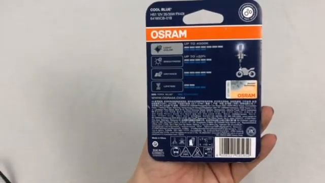 Bóng đèn Halogen chân H4 Osram HS1 Cool Blue 12V 35/35W super tăng sáng Greennetworks смотреть онлайн