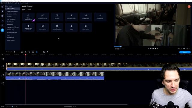 How To Make Split Screen Video In Movavi Video Editor Plus 2021 (Tutorial) смотреть онлайн