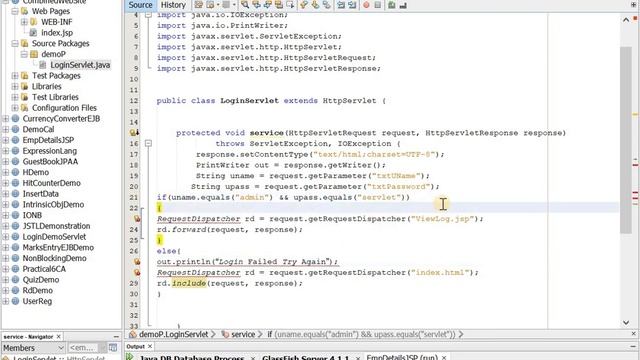 Develop a Three page web application site using any two or three Java EE Technologies. смотреть онлайн