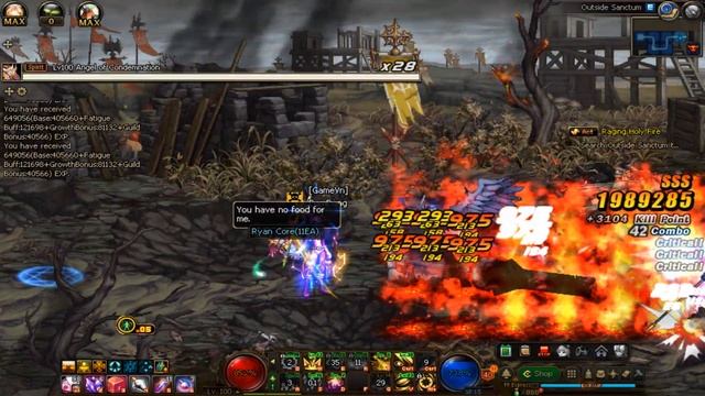 [DFO] Elemental Bomber gameplay with 3 popular talismans (110 ver.) смотреть онлайн