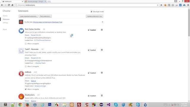 Chrome Extension Tutorial 24: More On chrome.storage смотреть онлайн