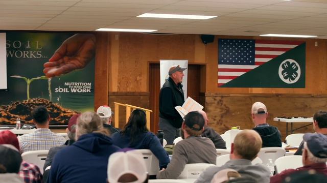 Glen Rabenberg  Improving Soil Health Workshop put on by Jay Young - Tribune KS 2022