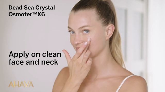 AHAVA Dead Sea Crystal Osmoter X6 смотреть онлайн