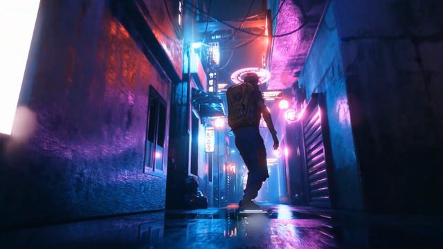 Cyberpunk Skater live wallpaper 4k смотреть онлайн