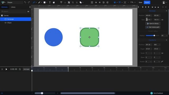 Creating Basic Shapes 1| SVGator смотреть онлайн