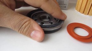 Сравнение масляных фильтров Nitto 4TP-121 EcoFix и Nitto 4TP-124 (обычный)
