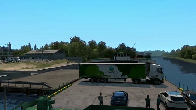 АНИМАЦИЯ ПАРОМА В ETS-2! Road to the Black sea - НОВОСТИ смотреть онлайн