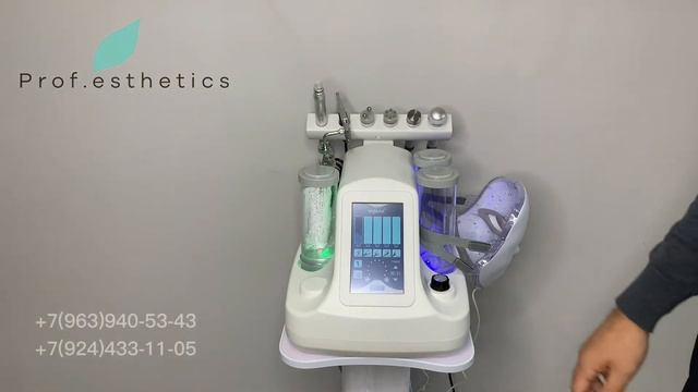 Обзор аппарата гидропиллинга ProFacial F7 от компании Prof.Esthetics - https://prof-esthetics.ru смотреть онлайн