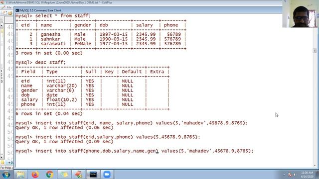 9 DBMS SQL DDL create, alter, drop, truncate, rename DML insert, update, delete3) DCL grant, revoke смотреть онлайн