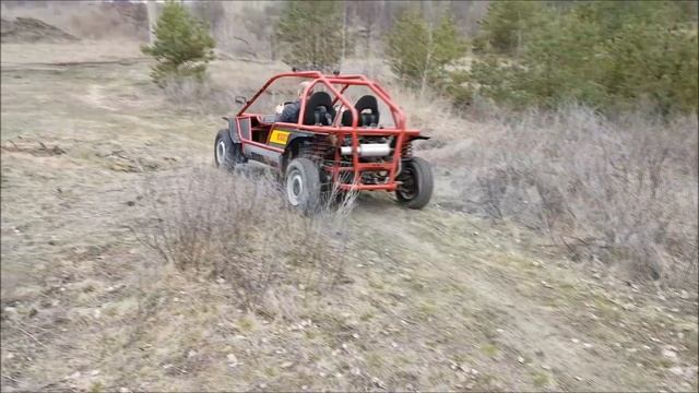 Багги своими руками.Самодельный багги Вираж "Покатушки #7".Homemade buggy смотреть онлайн