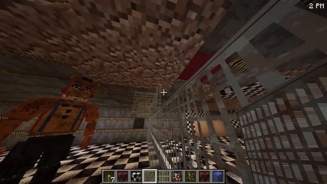 A NIGHTGUARD FOUND INSIDE FREDDY.. BUILDING A SECRET ANIMATRONIC BUNKER! | Minecraft FNAF Universe смотреть онлайн