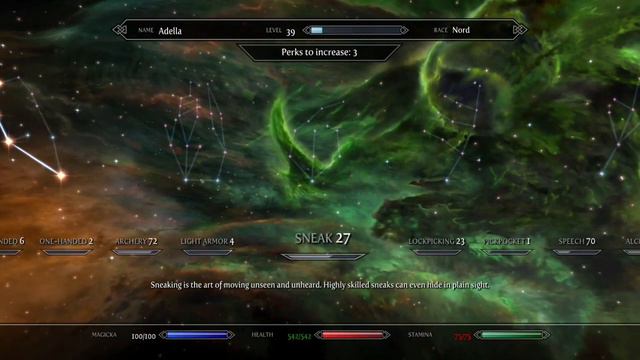 Skyrim - Adella vs Sah reboot: Bert gets a spanking, and stats update смотреть онлайн