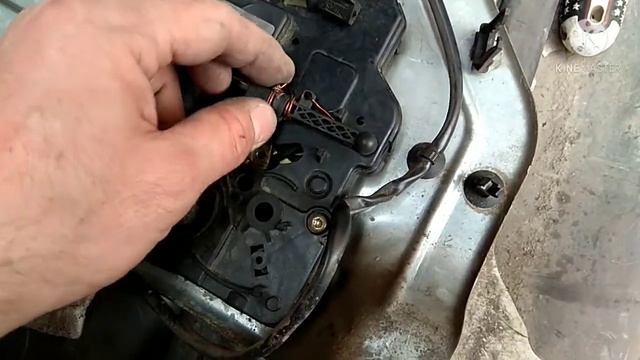 Задний замок двери снятие ремонт Т5 транспортёр ®️ смотреть онлайн