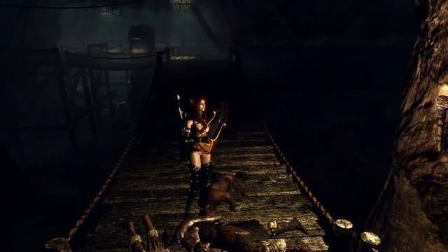 Eowade the assasin bard at Skyrim смотреть онлайн
