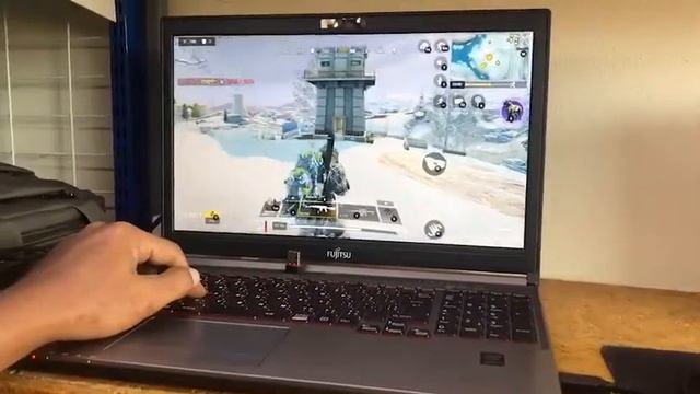 Review Fujitsu Lifebook E754/K... i5 Gen 4 + Full HD เล่นเกม Call Of Duty смотреть онлайн