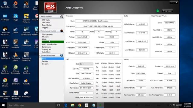How Do I Overclock Asrock 960Gm/U3S3 FX MB And Amd FX 6350 With Amd OverDrive?