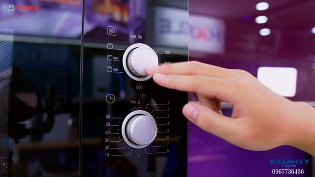 Review Lò vi sóng Bosch âm tủ Serie 4 BFL520MS0K смотреть онлайн