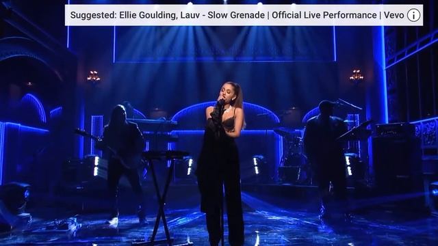 Ariana Grande Dangerous woman live on SNL смотреть онлайн
