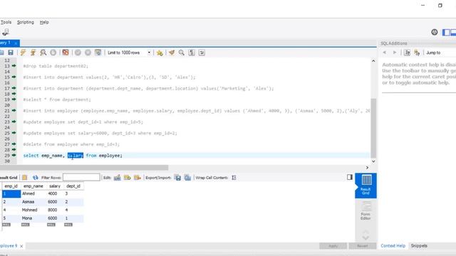 13 – Database – MySQL – SQL Query – Select Data – شرح قواعد البيانات смотреть онлайн