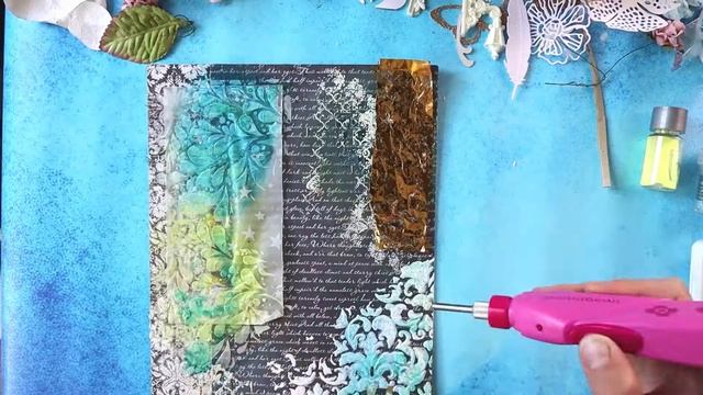 ALTER SCRAP HAND MADE PHOTO FRAME WITH GOLD EFFECTS АЛЬТЕР СКРАП ФОТОРАМКА СВОИМИ РУКАМИ С ЭФФЕКТАМ смотреть онлайн