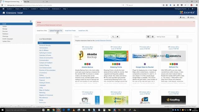 [OSSystem] Alledia Framework Not Found Error in Joomla 3.5 смотреть онлайн