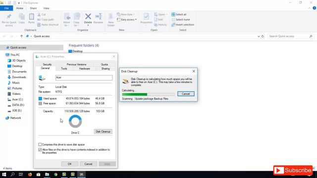 Windows 10 | Speed up & Optimize Windows 10 with ccleaner and disk cleanup 2019 смотреть онлайн