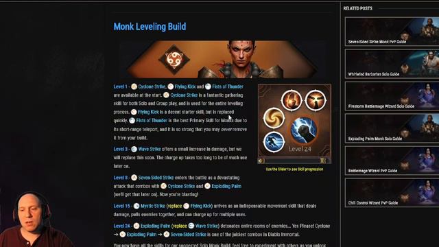 MEILLEUR BUILD MOINE 1 a 60 - DIABLO IMMORTAL FR смотреть онлайн