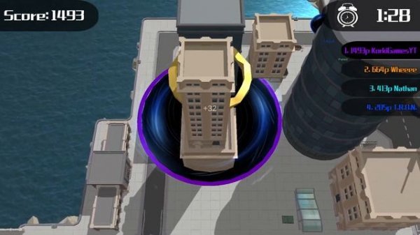 Hole.io Online Gameplay City (Crazy Games) [Free Games]