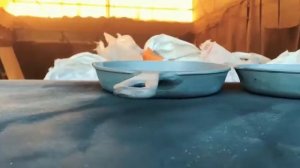 Пескоструйная обработка чугунной сковородки