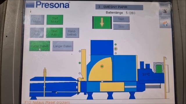 Горизонтальный автоматический пресс БалерБалтика Presona LP 100 CH2 video смотреть онлайн