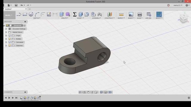 How to drawing shaft support in AutoCAD смотреть онлайн