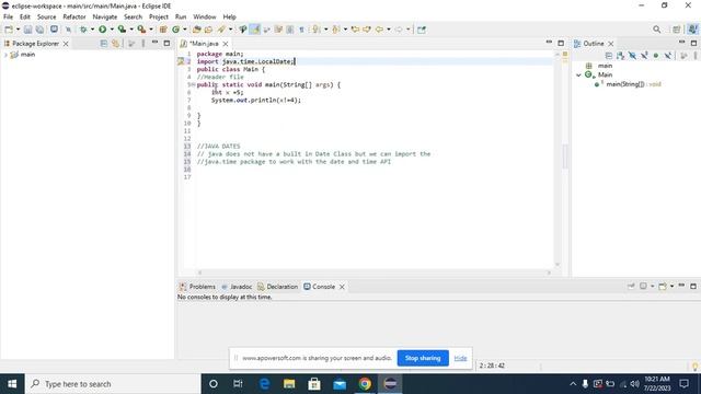 JAVA DATES PROGRAMMING | EASY TO USE смотреть онлайн