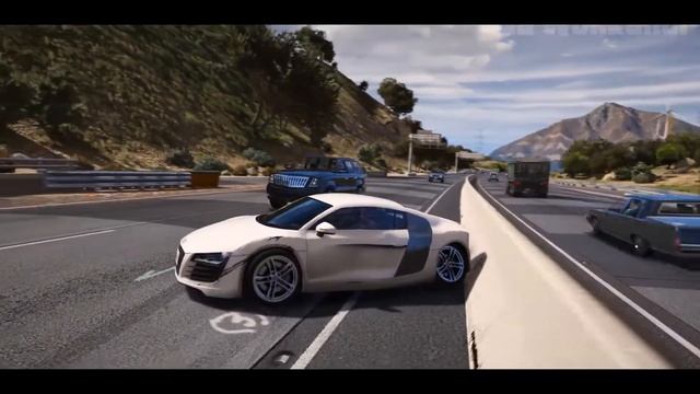 ► GTA 5 Best AUDI Cars MOD 2017 GAMEPLAY ✪ REDUX PC 60 FPS смотреть онлайн