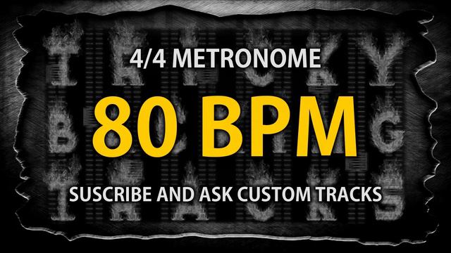 80 BPM - 4/4 Metronome (Accented) смотреть онлайн