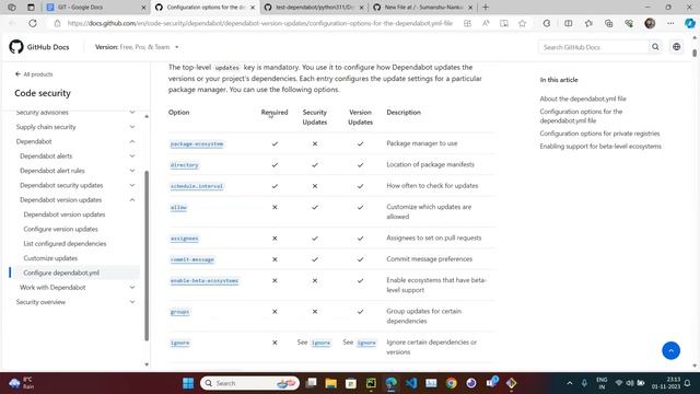 git # 0001 # Configure Dependabot to update Docker Image Digest regularly смотреть онлайн