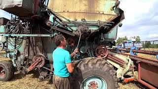 Уборочная 2019. Разбираем комбайн в поле!.mp4 смотреть онлайн