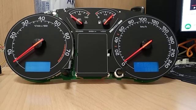 Тест стрелок октавия Тур Vag Com