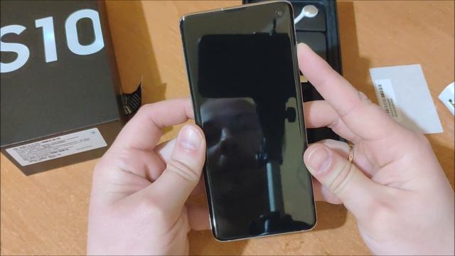 Распаковка и первые впечатления Samsung Galaxy S10. смотреть онлайн