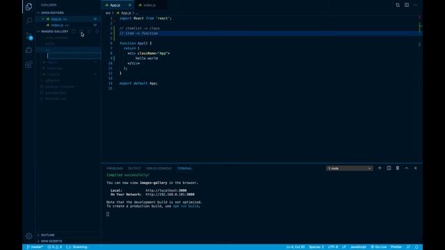 React JS Project || 03-Create our first two component смотреть онлайн